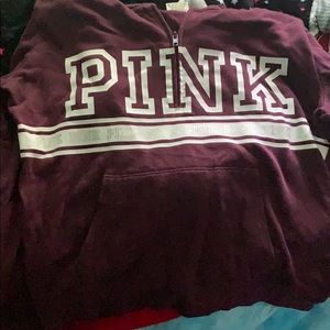 Quarter Zip Victoria Secret PINK